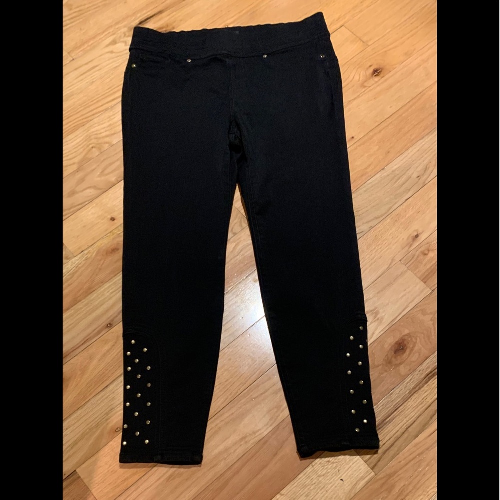 Black Thalia Sodi Studded Pants